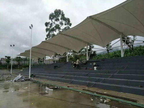 青岛车棚厂家即墨膜结构钢结构车棚雨棚厂